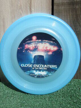 Vintage Wham-O Close Encounters Of The Third Kind Frisbee w/ Hanger
